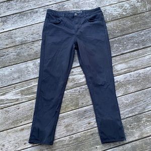 American Eagle Hi-Rise Jegging Black Stretch Pants 14 R